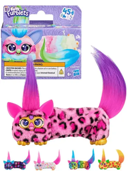 Furby DJ furblets - interaktiv bamse med lyd og musikk