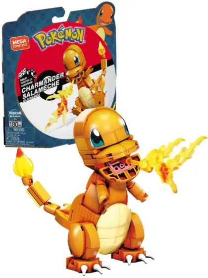 Mega Construx Pokemon Charmander - 180 byggeklosser