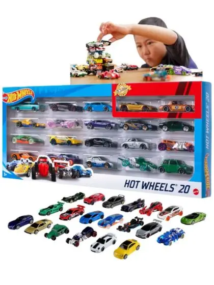 Hot Wheels Set – samlepakke med 20 metalbiler