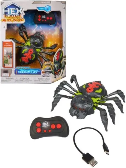 HEX BOTS Wall Crawling Spider fjernstyrt edderkopp