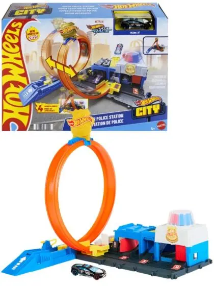 Hot Wheels City Super Police Station bilbane