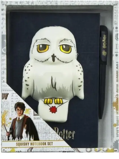 Harry Potter Squishy notatbok med penn - Hedvig