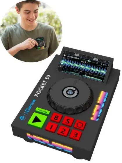 iDance DJ Pocket bærbar DJ-mixer – House