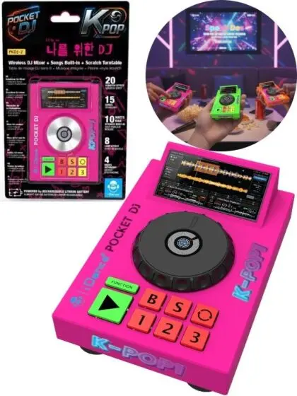 iDance DJ Pocket bærbar DJ-mixer – K-Pop
