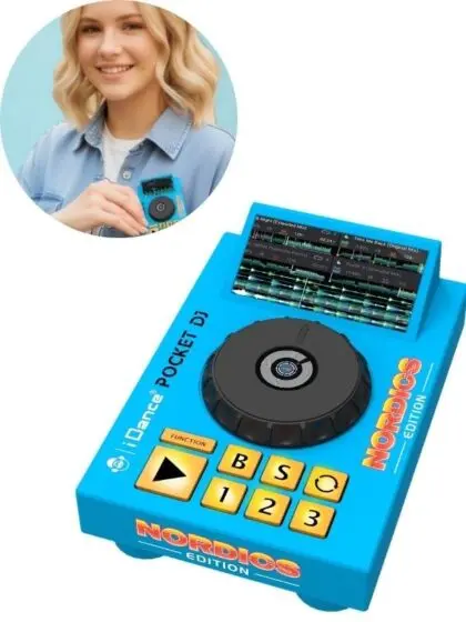 iDance DJ Pocket bærbar DJ-mixer – Nordic edition