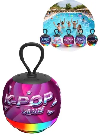 iDance K-Pop Bluetooth-høyttaler med LED-lys