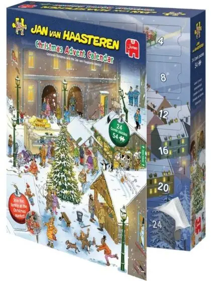 Jan van Haasteren julekalender 2026 - 24 puslespill