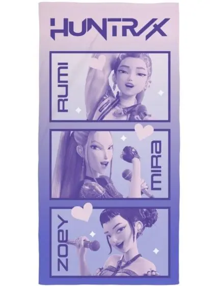 K-Pop Demon Hunters håndkle - 70 x 140 cm