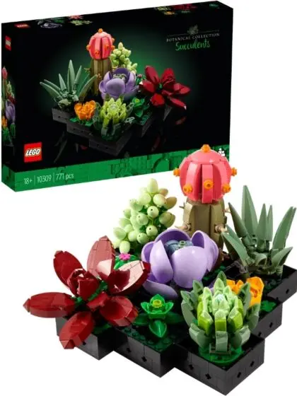 LEGO Blomster 10309 Sukkulenter Botanical Collection