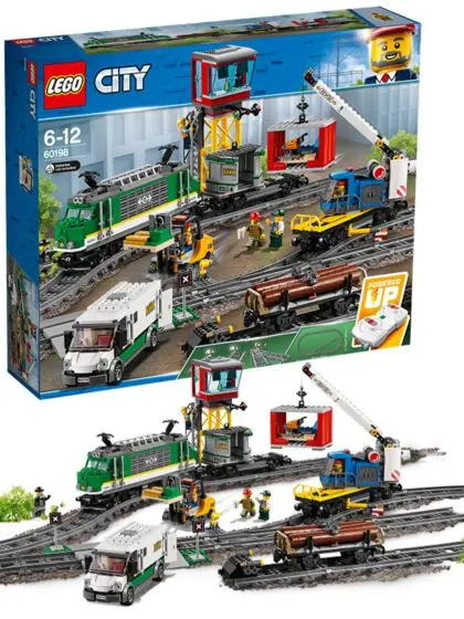 LEGO City Trains 60198 Godstog togsett