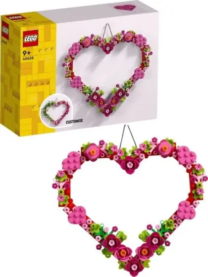 LEGO Blomster 40638 Hjertepynt