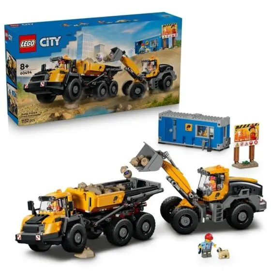 LEGO City 60494 Dumper og frontlaster