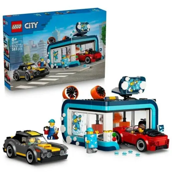 LEGO City 60497 Bilvask med biler