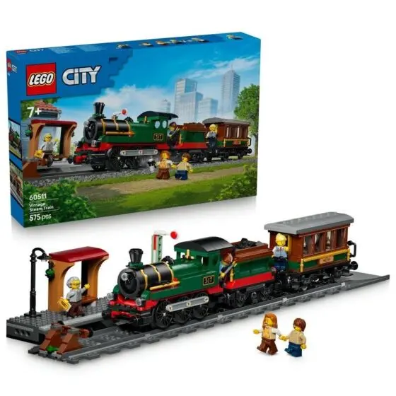 LEGO City 60511 Gammeldags damptog