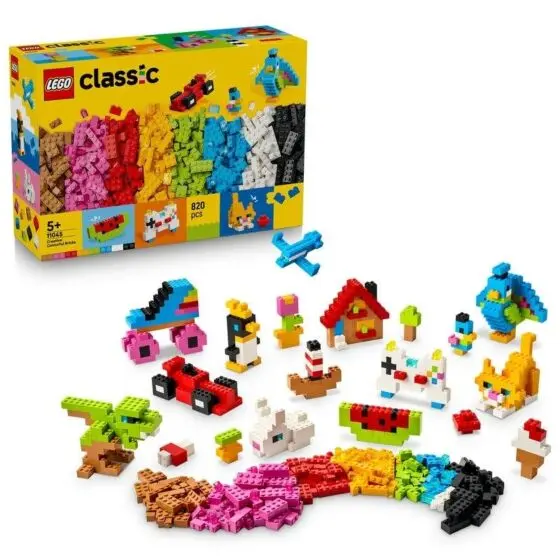 LEGO Classic 11045 Kreativitetssett med fargerike klosser