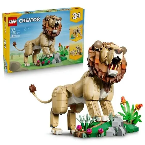 LEGO Creator 31386 Ville dyr: Majestetisk løve