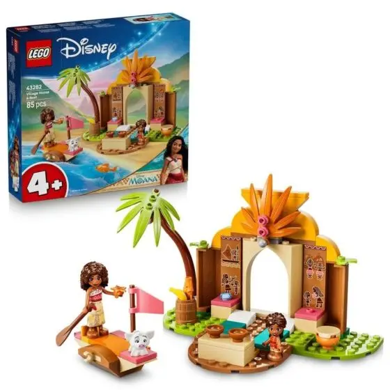LEGO Disney 43282 Landsbyhus og båt