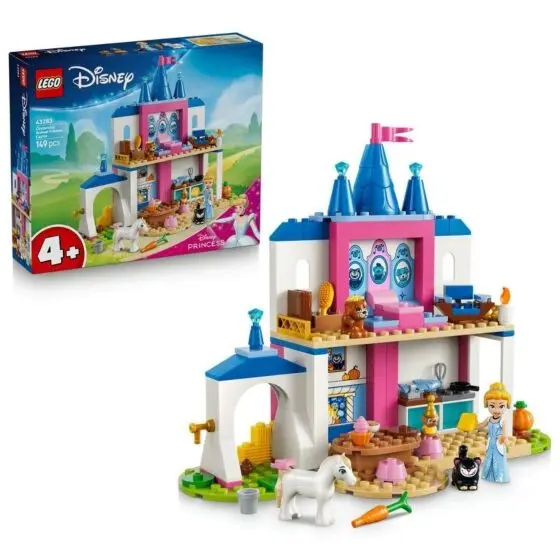 LEGO Disney Princess 43283 Slott med Askepott og dyrevennene