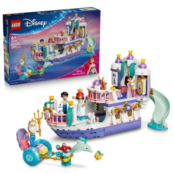 LEGO Disney Princess 43299 Prinsesse Ariels bryllupsbåt