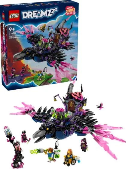 LEGO DREAMZzz 71478 2-i-1 Aldri-heksas midnattsravn