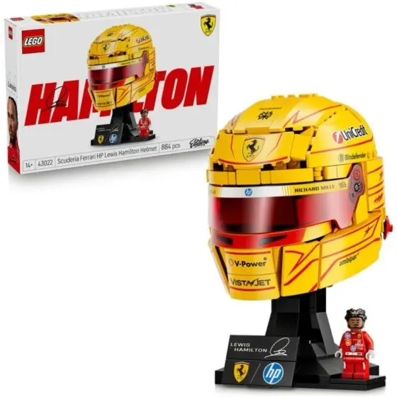 LEGO Editions 43022 Scuderia Ferrari HP Lewis Hamilton hjelm