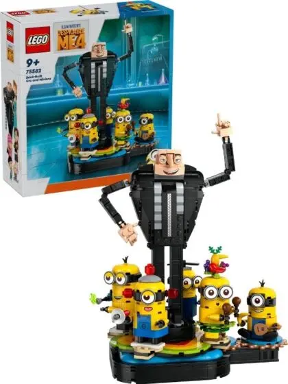 LEGO Grusomme meg 75582 Klossebygd Gru og Minions