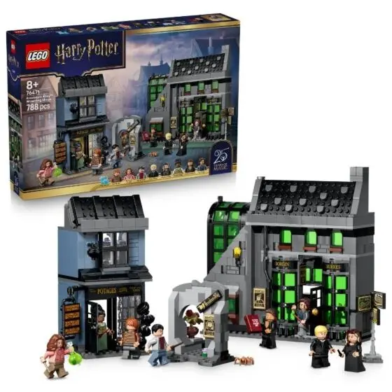 LEGO Harry Potter 76471 Magibutikker i Spindelsmuget