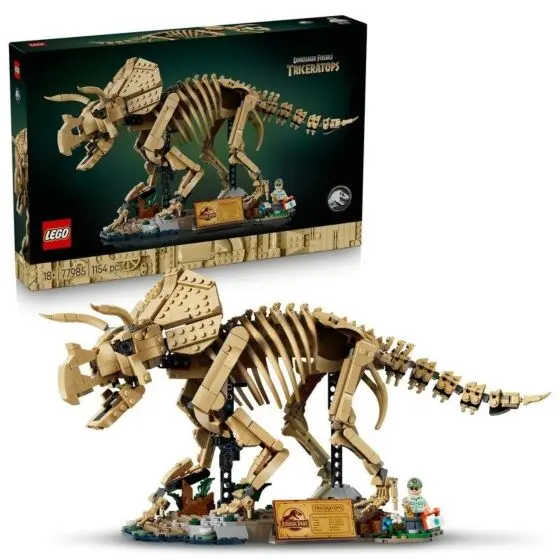 LEGO Jurassic World 77985 Dinosaurfossiler: Triceratops