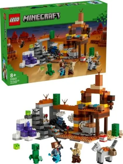LEGO Minecraft 21263 Gruvegang i steinørkenen