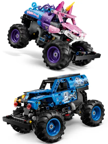 LEGO Monster truck deal: Monster Jam Grave Digger + Monster Jam Sparkle Smash