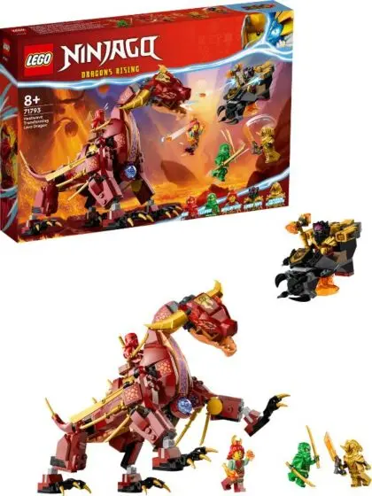LEGO Ninjago 71793 Heatwaves transformerende lavadrage