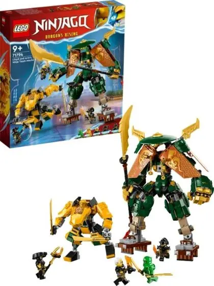LEGO Ninjago 71794 Lloyd og Arins ninjateam-roboter