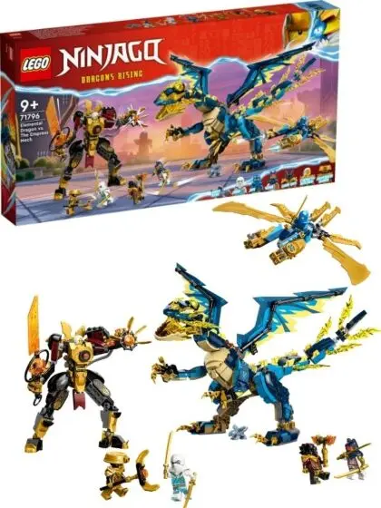 LEGO Ninjago 71796 Elementdrage mot Keiserinneroboten