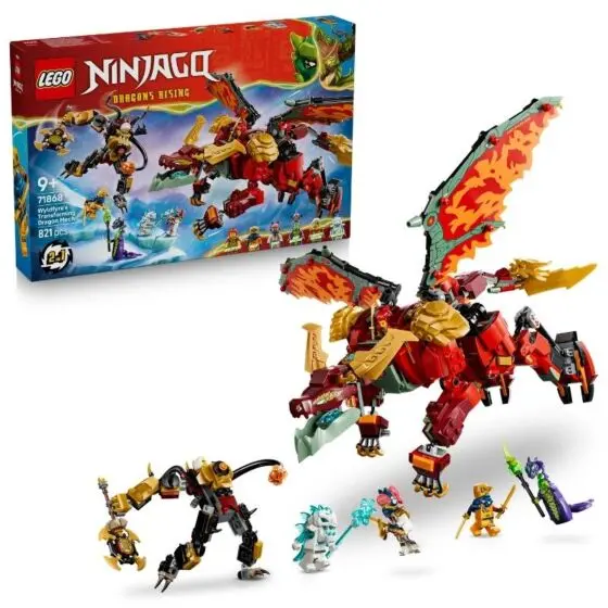 LEGO NINJAGO 71868 Wyldfyres forvandlingsdragerobot