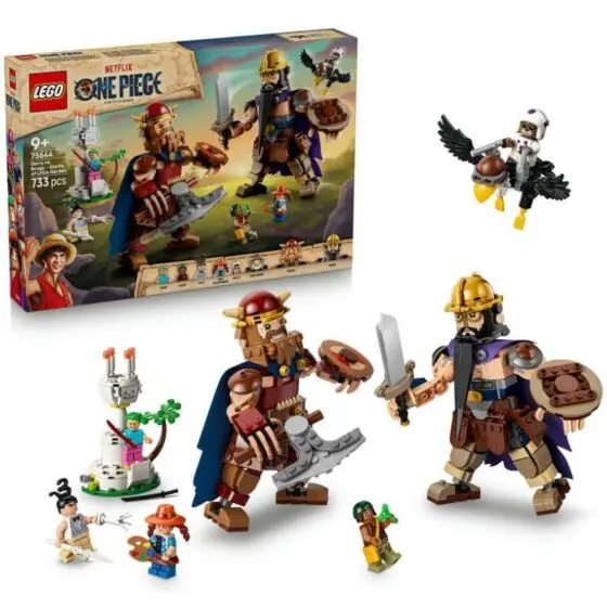 LEGO ONE PIECE 75644 Dorry mot Brogy – kjempene fra Little Garden