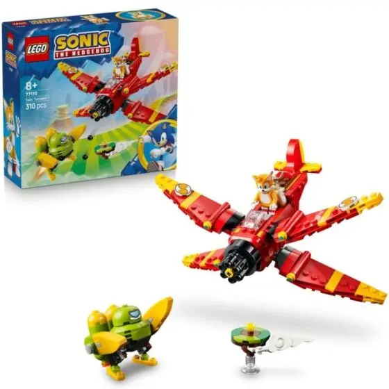 LEGO Sonic the Hedgehog 77119 Tornado-1: Tails’ tøffe fly