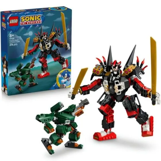 LEGO Sonic the Hedgehog 77120 Shadows robot i kamp mot G.U.N. Trooper