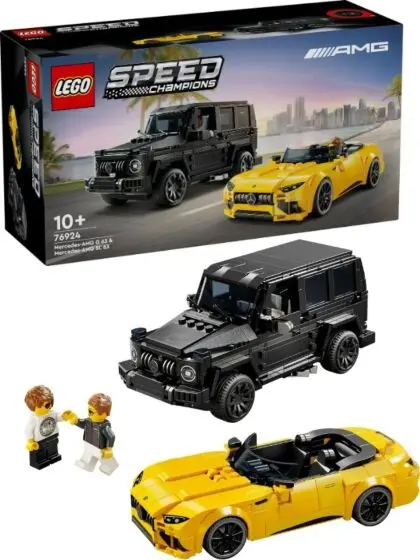 LEGO Speed Champions 76924 Mercedes-AMG G 63 og Mercedes-AMG SL 63