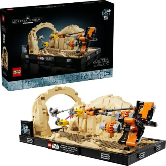 LEGO Star Wars 75380 Diorama med Mos Espa-podrace