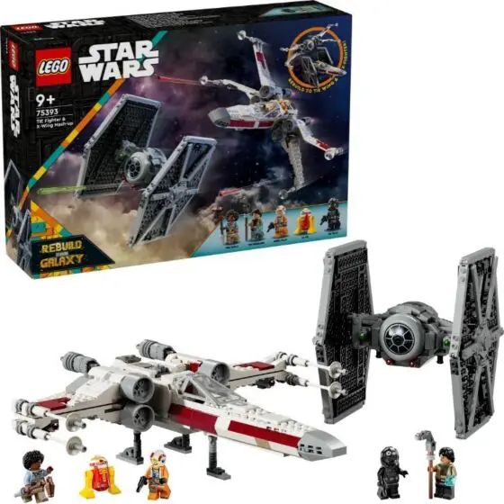 LEGO Star Wars 75393 Kombimodell med TIE Fighter og X-Wing