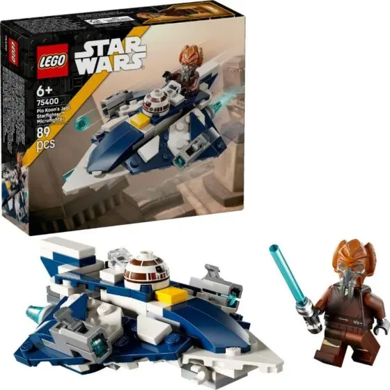 LEGO Star Wars 75400 Plo Koon’s Jedi Starfighter Microfighter
