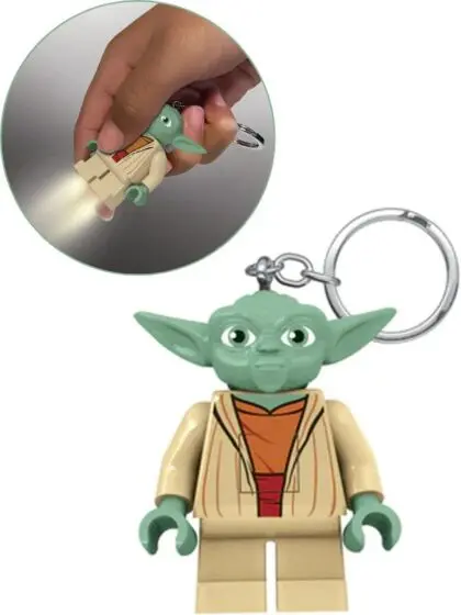 LEGO Star Wars Yoda nøkkelring med LED-lys