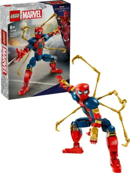 Byggefigur av Iron Spider-Man 76298