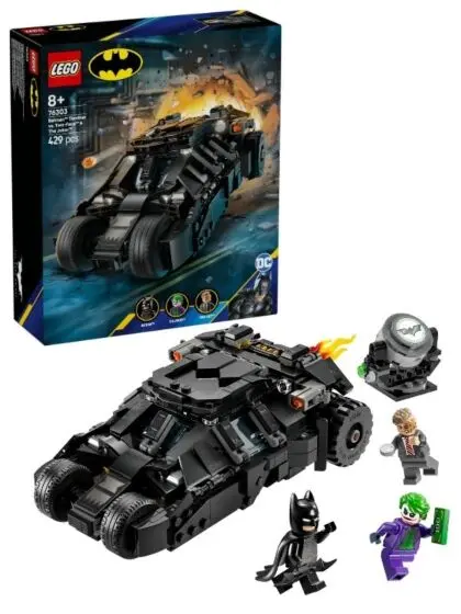LEGO Super Heroes 76303 DC Batman med Tumbler mot Two-Face og The Joker