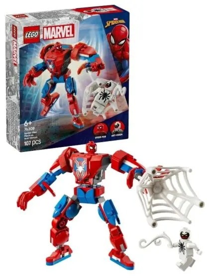 LEGO Super Heroes 76308 Marvel Spider-Man-robot mot Anti-Venom