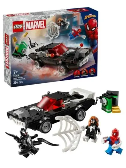 LEGO Super Heroes 76309 Marvel Spider-Man mot Venom med muskelbil
