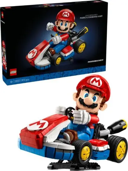 LEGO Super Mario 72037 Mario Kart: Mario og Standard Kart