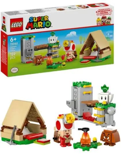 LEGO Super Mario 72040 Captain Toads leir