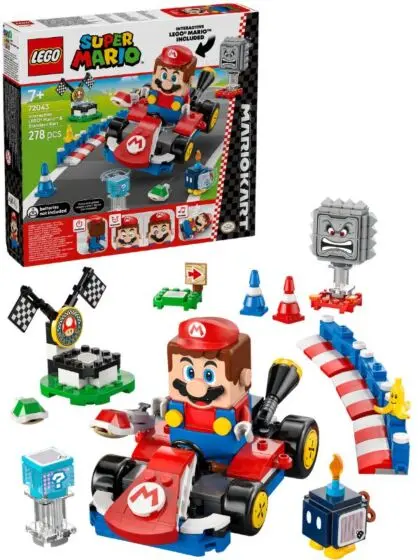 Mario Kart – interaktiv LEGO Mario og Standard Kart 72043