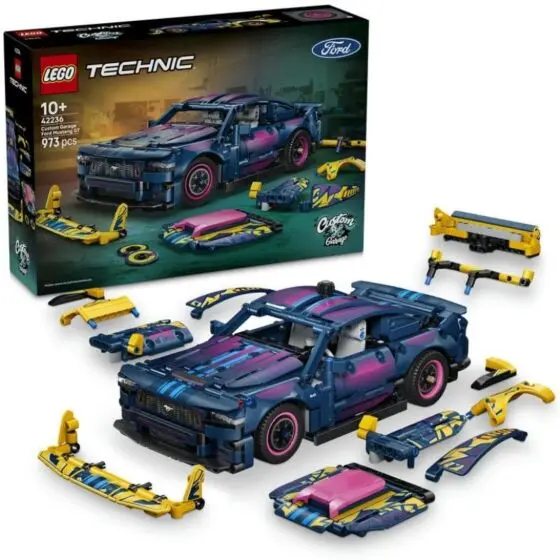LEGO Technic 42236 Verkstedstilpasset Ford Mustang GT-bil